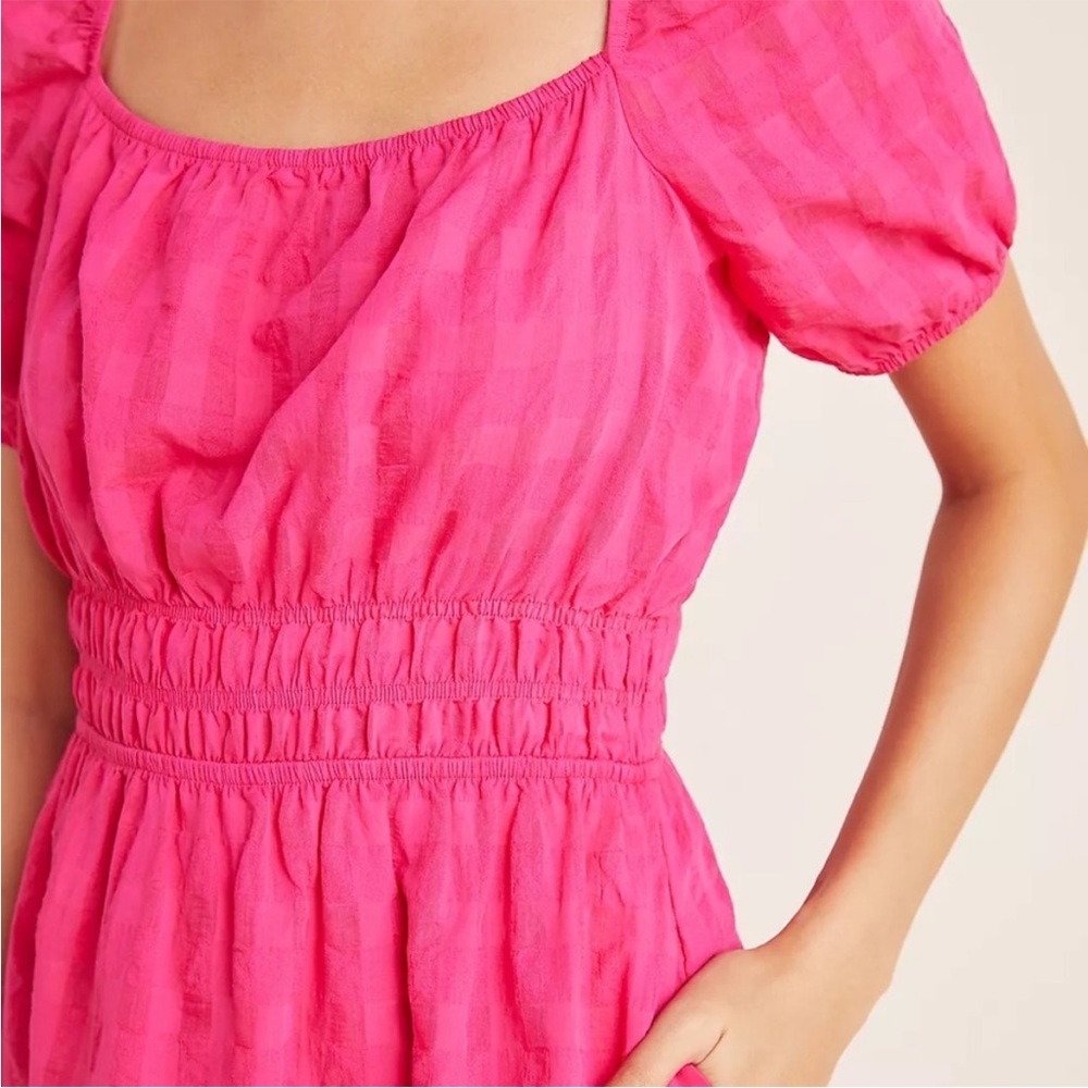 Anthropologie Francesca tiered midi dress